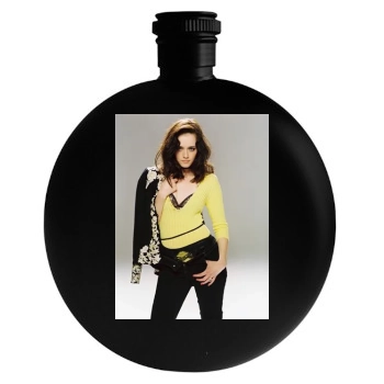 Alexis Bledel Round Flask