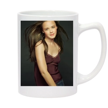 Alexis Bledel 14oz White Statesman Mug