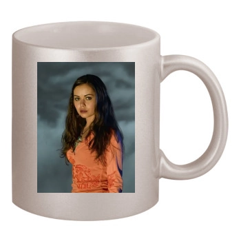 Alexis Dziena 11oz Metallic Silver Mug