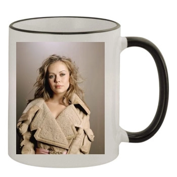 Alexis Dziena 11oz Colored Rim & Handle Mug