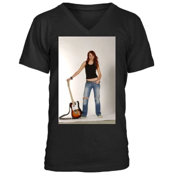 Alexz Johnson Men's V-Neck T-Shirt