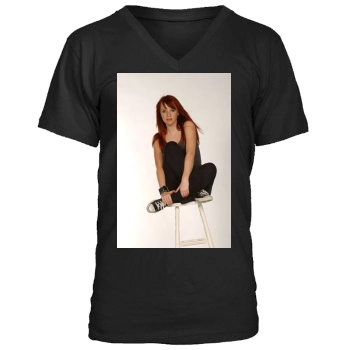 Alexz Johnson Men's V-Neck T-Shirt