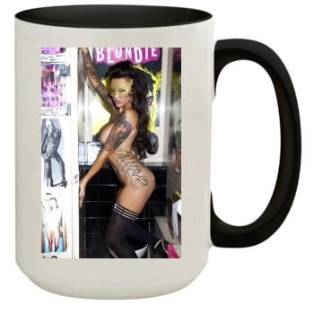 Sallie Axl 15oz Colored Inner & Handle Mug