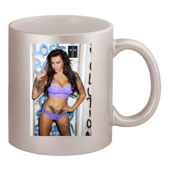 Sallie Axl 11oz Metallic Silver Mug