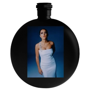 Salma Hayek Round Flask