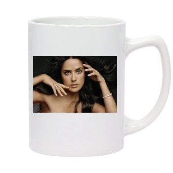 Salma Hayek 14oz White Statesman Mug