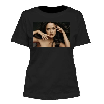 Salma Hayek Women's Cut T-Shirt