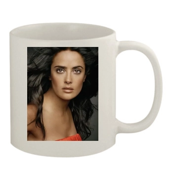 Salma Hayek 11oz White Mug