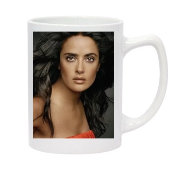 Salma Hayek 14oz White Statesman Mug