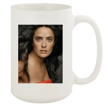 Salma Hayek 15oz White Mug