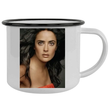 Salma Hayek Camping Mug