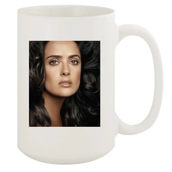 Salma Hayek 15oz White Mug