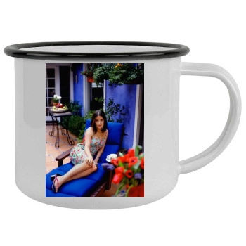 Salma Hayek Camping Mug