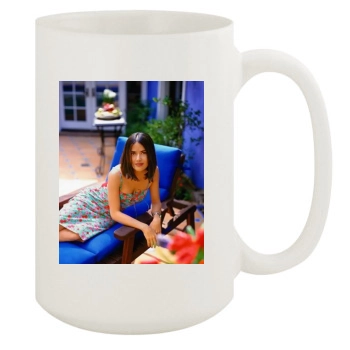 Salma Hayek 15oz White Mug