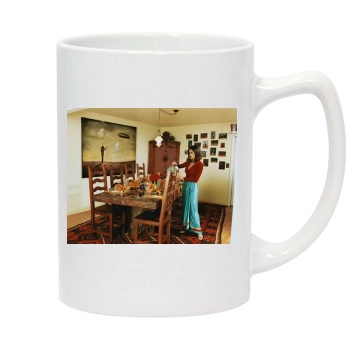 Salma Hayek 14oz White Statesman Mug