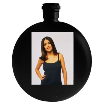 Salma Hayek Round Flask