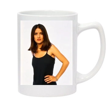 Salma Hayek 14oz White Statesman Mug