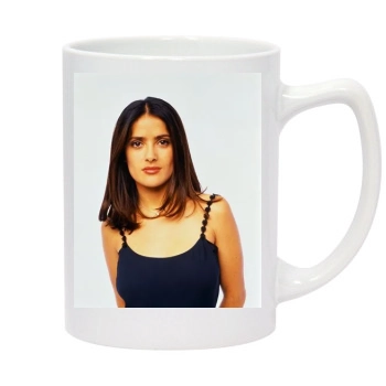 Salma Hayek 14oz White Statesman Mug