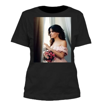 Salma Hayek Women's Cut T-Shirt