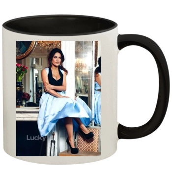 Salma Hayek 11oz Colored Inner & Handle Mug