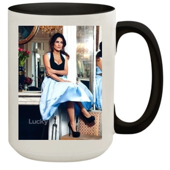 Salma Hayek 15oz Colored Inner & Handle Mug