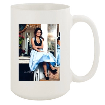 Salma Hayek 15oz White Mug