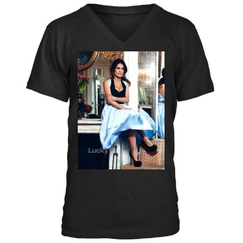 Salma Hayek Men's V-Neck T-Shirt