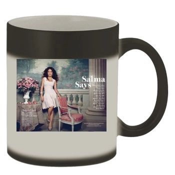 Salma Hayek Color Changing Mug