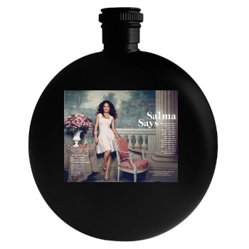 Salma Hayek Round Flask