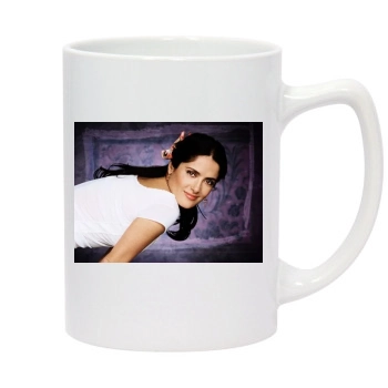 Salma Hayek 14oz White Statesman Mug