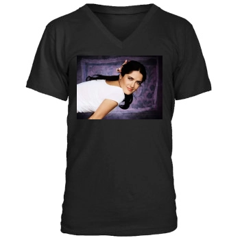 Salma Hayek Men's V-Neck T-Shirt