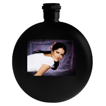 Salma Hayek Round Flask