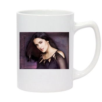 Salma Hayek 14oz White Statesman Mug