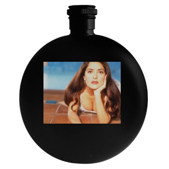 Salma Hayek Round Flask