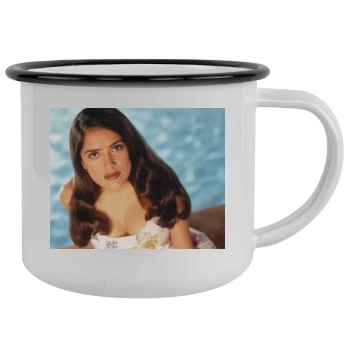 Salma Hayek Camping Mug