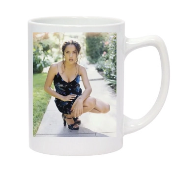 Salma Hayek 14oz White Statesman Mug