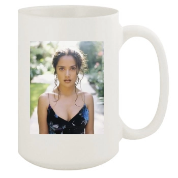 Salma Hayek 15oz White Mug