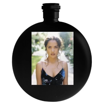 Salma Hayek Round Flask