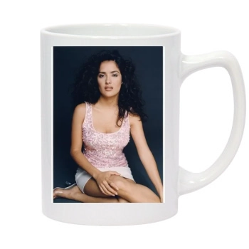 Salma Hayek 14oz White Statesman Mug