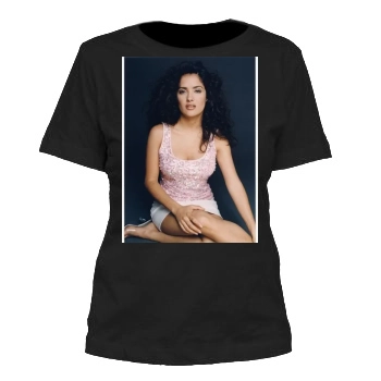 Salma Hayek Women's Cut T-Shirt