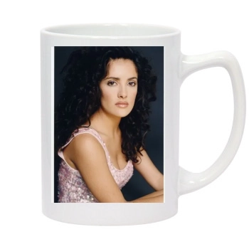 Salma Hayek 14oz White Statesman Mug