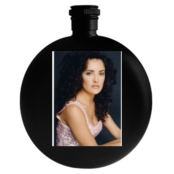 Salma Hayek Round Flask