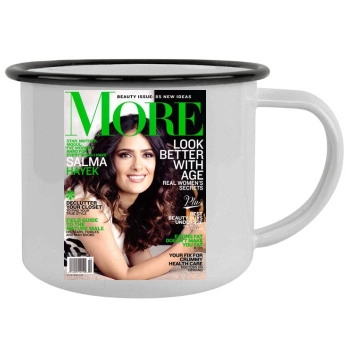 Salma Hayek Camping Mug