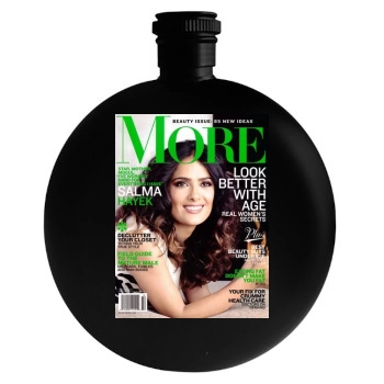 Salma Hayek Round Flask