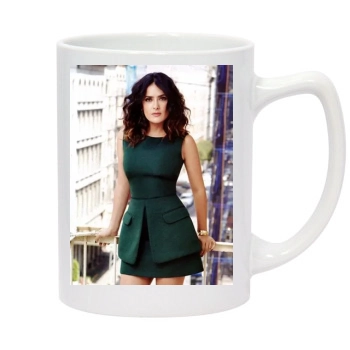 Salma Hayek 14oz White Statesman Mug