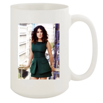 Salma Hayek 15oz White Mug