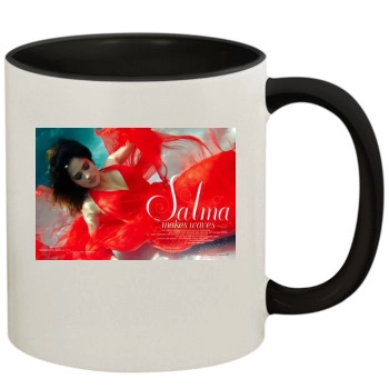 Salma Hayek 11oz Colored Inner & Handle Mug