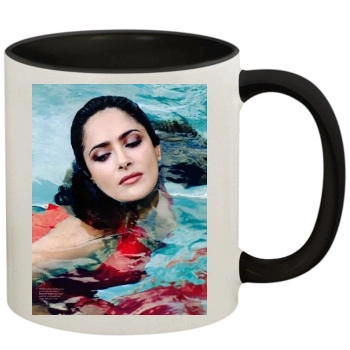 Salma Hayek 11oz Colored Inner & Handle Mug