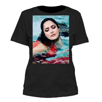 Salma Hayek Women's Cut T-Shirt