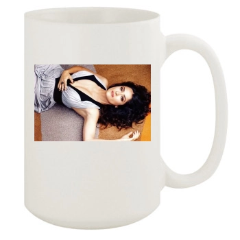 Salma Hayek 15oz White Mug